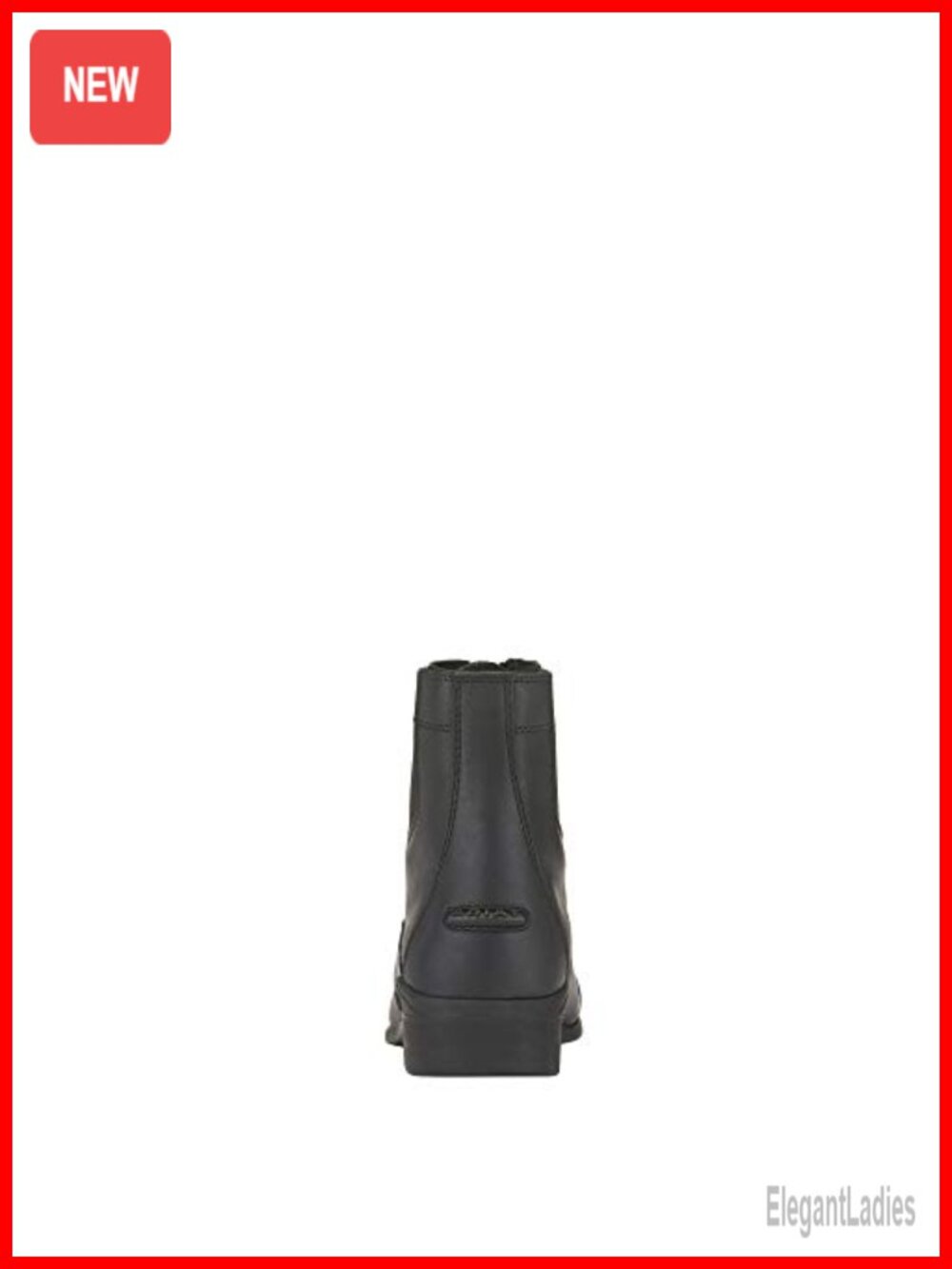 Full-Grain Leather Paddock Boot, Zip Closure, English Riding - Picture 4 of 4